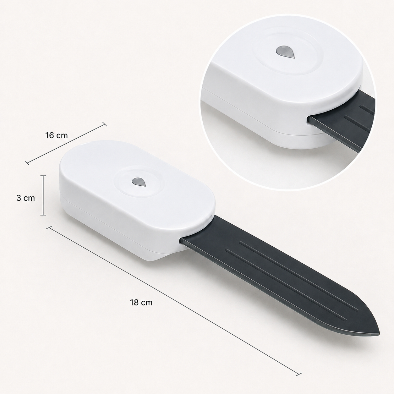 Smart ZigBee Soil Moisture Sensor for Garden Irrigation – Temperature & Humidity Monitoring for Indoor Plants and Smart Home Automation