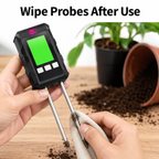 6-in-1 Digital Soil Tester for Garden Care – Multi-Function pH, Moisture, Temperature & Light Meter for Plant Growing