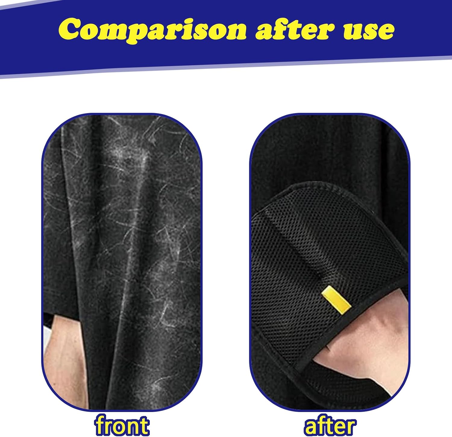 2-Pack Pet Grooming Gloves – Reusable Deshedding & Hair Removal Gloves for Cats & Dogs – Static-Free, Versatile for Grooming, Bathing & Washing