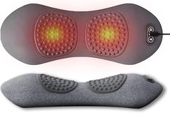 3 in 1 Electric Lumbar Support Pillow with Adjustable Height for Bed and Chair, Triple Fusion Back Massager, Back Massager with Heat,Back Support Pillow for Lower Back Pain Relief, Unisex