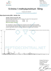 5-AMINO-1MQ NAD+ (3RD Party Tested)