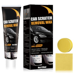 2025 New Scratch Remover for Vehicles, Car Scratch Remover with Wipe and Sponge, Car Scratch Repair Paste for Deep Scratches, Cars Polishing Wax Scratchs Remover Car Paint Scratch Repair Kit (1)