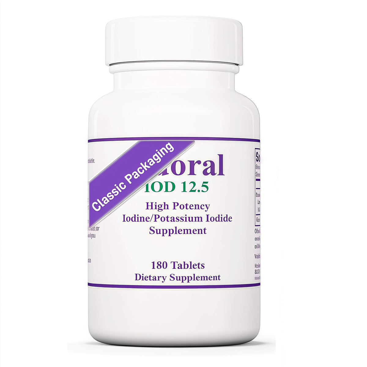 𝑰𝒐𝒅-𝒐𝒓𝒂𝒍 12.5 mg 180 𝑻𝒂𝒃𝒍𝒆𝒕𝒔- High Potency 𝑰𝒐𝒅𝒊𝒏𝒆 𝑺𝒖𝒑𝒑𝒍𝒆𝒎𝒆𝒏𝒕𝒔 for Thyroid Support, Gluten Free