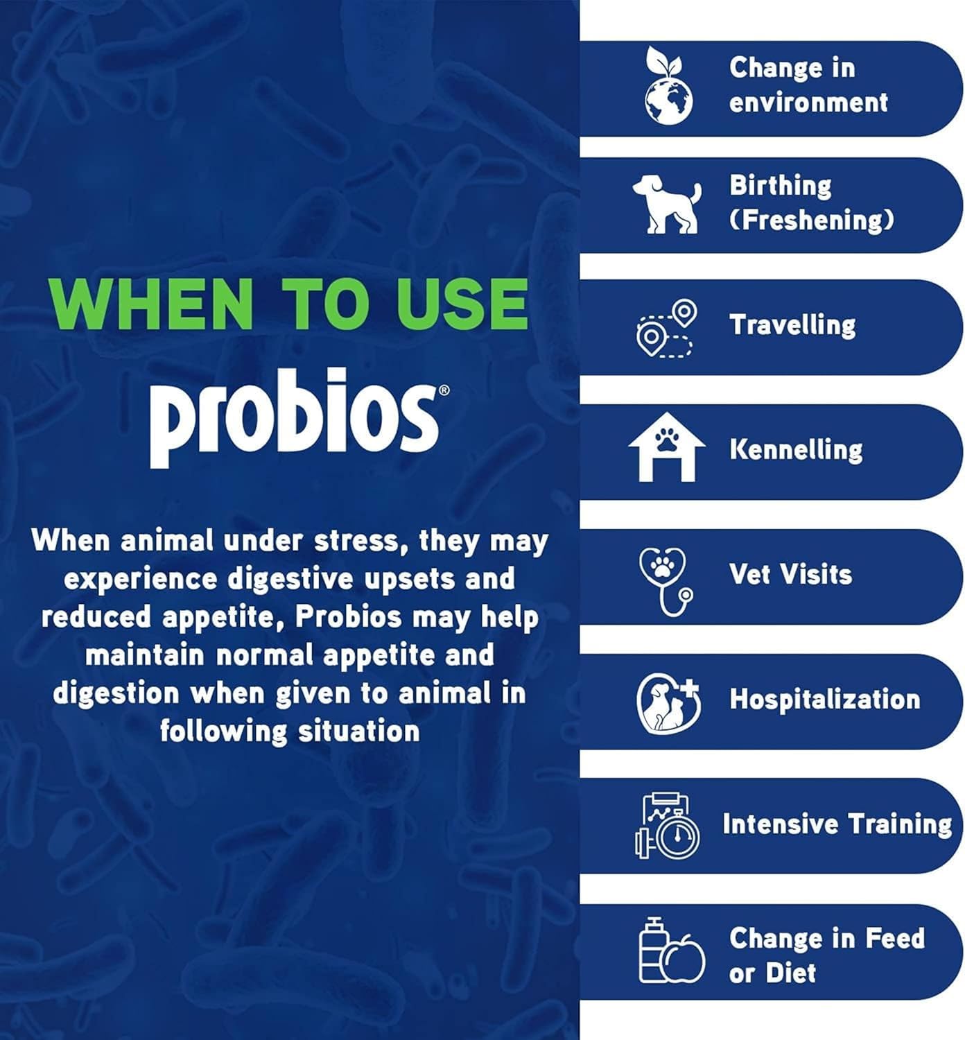Probios Probiotic Powder for Ruminants and Other Animals 240g