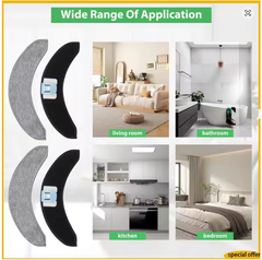 A61I 4-Pack Fiber Mopping Pads for iRobot Roomba Combo J7+ – Replacement Mop Pad Accessories Set