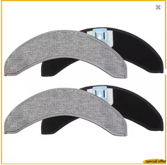 A61I 4-Pack Fiber Mopping Pads for iRobot Roomba Combo J7+ – Replacement Mop Pad Accessories Set