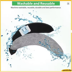 A61I 4-Pack Fiber Mopping Pads for iRobot Roomba Combo J7+ – Replacement Mop Pad Accessories Set