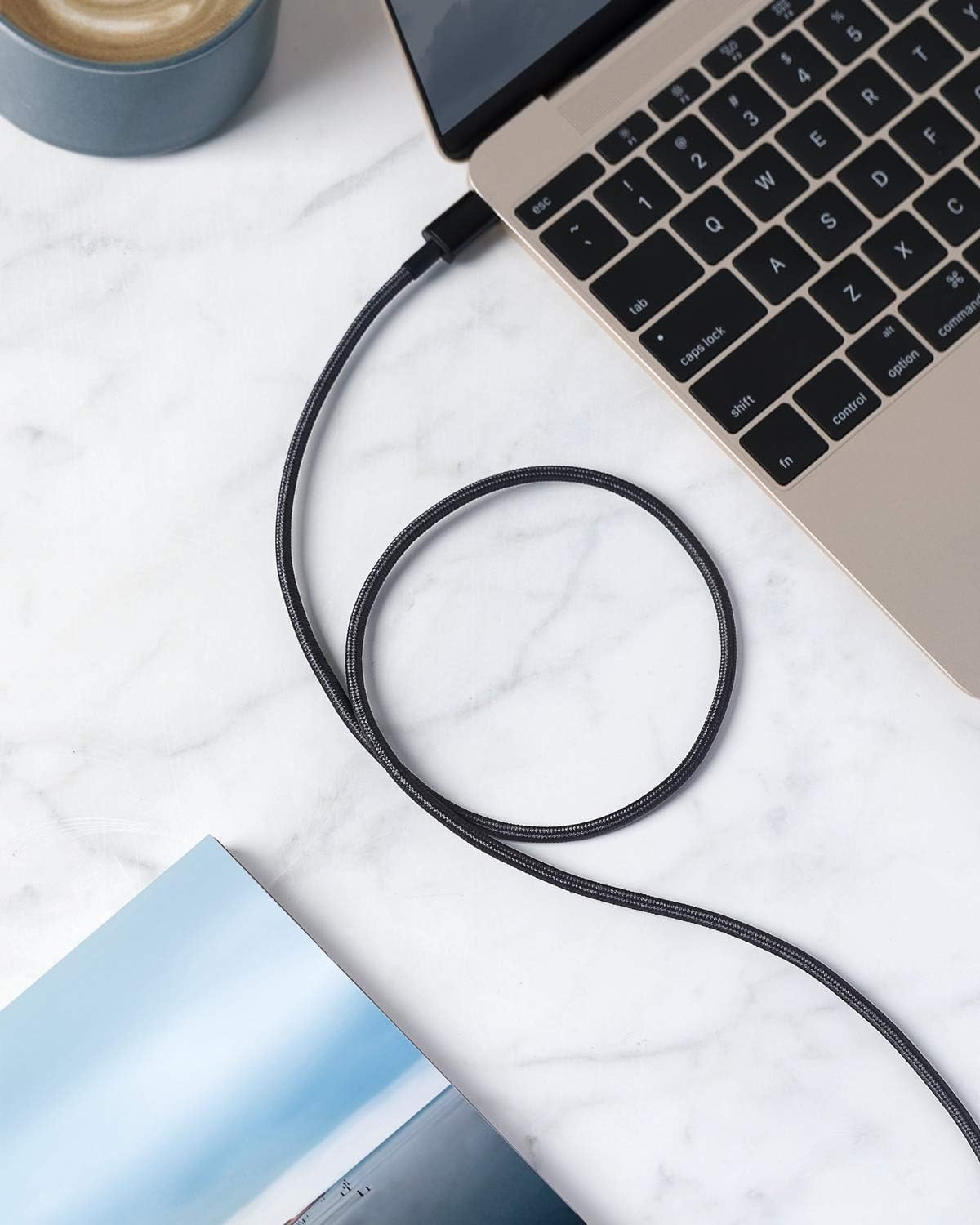 Anker USB-A to USB-C Charging Cable 2-Pack (3ft, Nylon Braided) – 331 USB 2.0 Type-C Cable for Samsung, LG, Sony, HTC, Xiaomi, and More