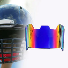 Football Helmet Visor – Durable, Lightweight & Scratch-Resistant Visor for Youth and Adult Helmets – Universal Fit Football Facemask Shield (black)