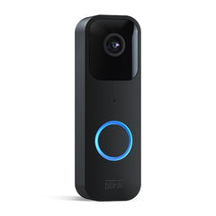 Blink Video Doorbell (Black) – HD Video, Two-Way Audio, Motion Detection, Long Battery Life, App Alerts, Works with Alexa