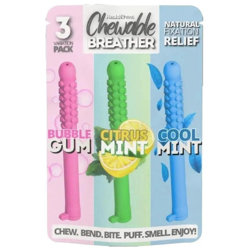 Chewable Aromatherapy Breather Stick with Essential Oils – On-the-Go Relief