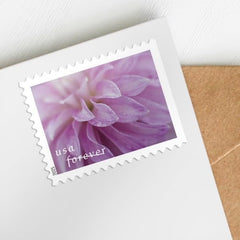 Dahlias 2025 Forever Stamps – 20-Count Booklet, First-Class Mail Postage