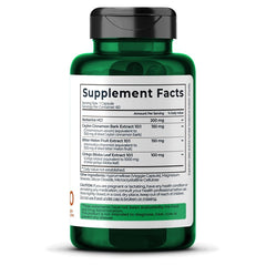 Divinity Nutra Golden Berberine – Vegan Supplement with Bitter Melon, Ginkgo Biloba & Ceylon Cinnamon, 2 x 60 Capsules, Made in USA