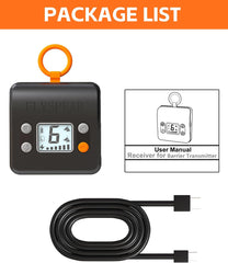FLYSPEAR Extra Transmitter for Indoor Wireless Pet Barrier, Transmitter Only, Black