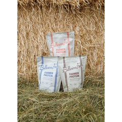 Farmer Protein Powder – Calf-First Colostrum, Collagen, Grass-Fed Whey, Hemp Protein & Inulin Fiber Blend