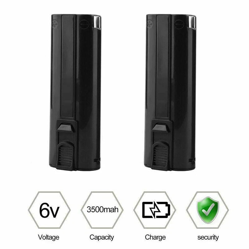 2 Pack 6V Ni-MH Replacement Battery for Paslode Nailers – Compatible with 404717, 902000, 900400, 900420, 900600