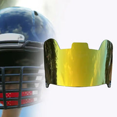 Football Helmet Visor – Durable, Lightweight & Scratch-Resistant Visor for Youth and Adult Helmets – Universal Fit Football Facemask Shield (black)