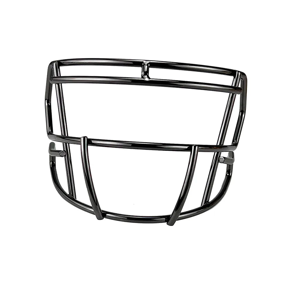 Metal Chrome Mini Facemask for American Football Helmet Display – Collectible Rugby Helmet Accessory