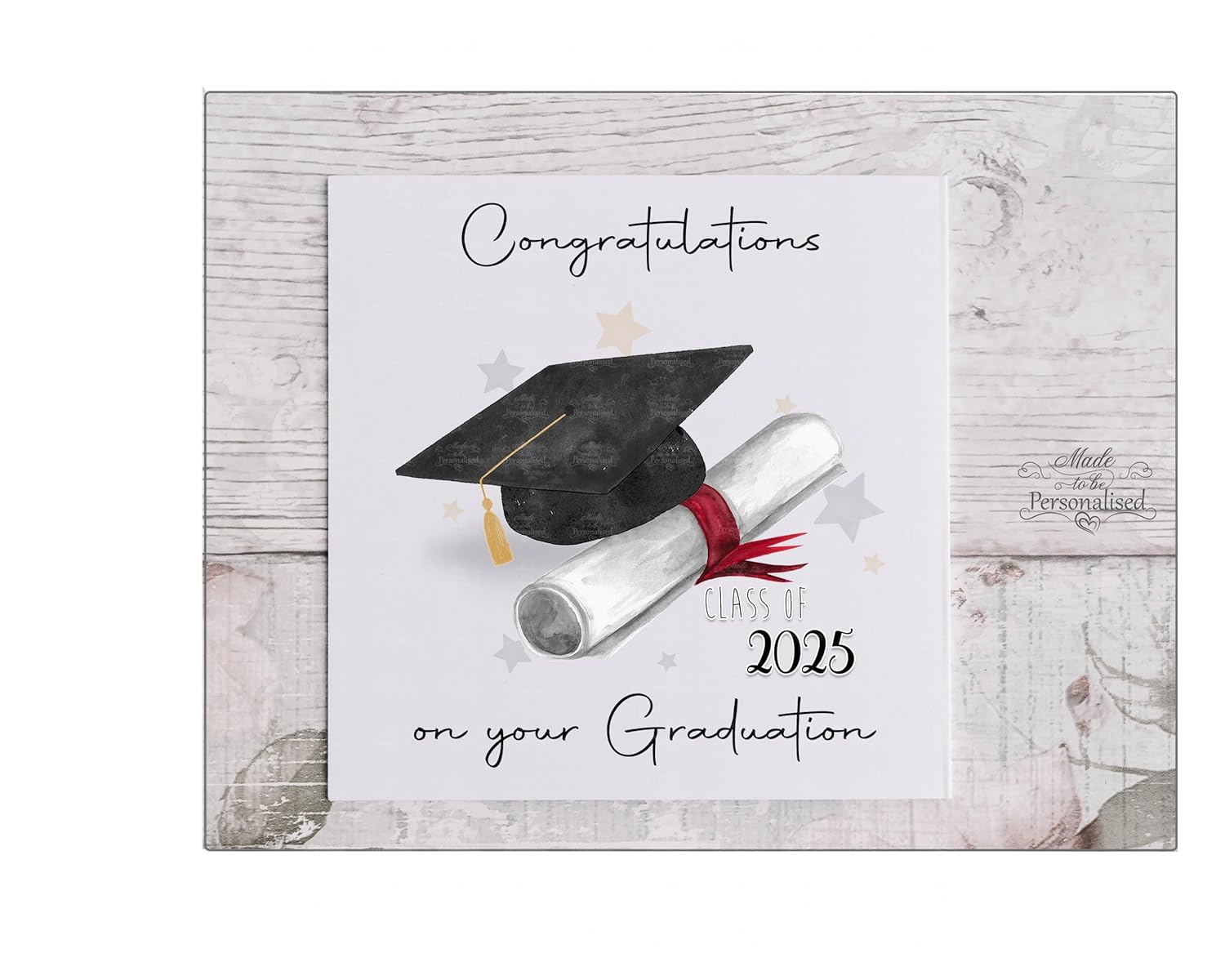 Graduation Card – Class of 2025 | Congrats Graduate | You Did It! Well Done!