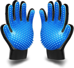 KENNELS & KATS Pet Grooming Glove – Premium Deshedding Brush Mitt with 260 Tips for Dogs, Cats, Rabbits & Horses – Ideal for Long, Short, or Curly Hair