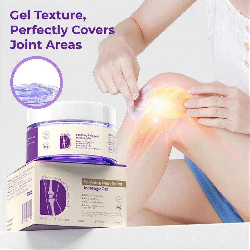 Kresin Purple Joint Gel – Soothing Relief for Knees, Back, Neck, Hands & Feet – Suitable for All Skin Types, 2 Pack