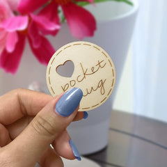 Maise & Rose Pocket Hug Token – Thoughtful Gift for Friends | Miss You | Cheer Up | Get Well Soon | Thinking of You | Letterbox Pick-Me-Up