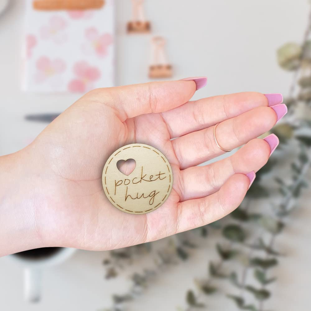 Maise & Rose Pocket Hug Token – Thoughtful Gift for Friends | Miss You | Cheer Up | Get Well Soon | Thinking of You | Letterbox Pick-Me-Up