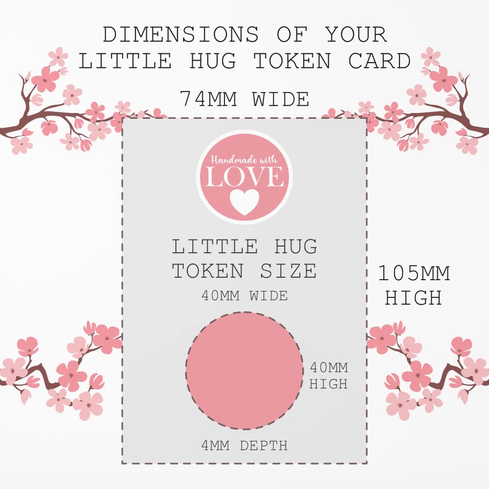 Maise & Rose Pocket Hug Token – Thoughtful Gift for Friends | Miss You | Cheer Up | Get Well Soon | Thinking of You | Letterbox Pick-Me-Up