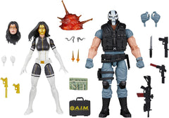 Marvel Legends Madame Masque & Crossbones 2-Pack – 6-Inch Super Villains Action Figures, Comics Collectible (Amazon Exclusive)