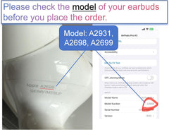 OEM A2931, A2698, A2699 Single Right Earbuds Replacement for AirPod Pro (2nd Generation), One Right Ear Side Only, A2700, Compatible with Original AirPods Pro 2