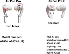 OEM A2931, A2698, A2699 Single Right Earbuds Replacement for AirPod Pro (2nd Generation), One Right Ear Side Only, A2700, Compatible with Original AirPods Pro 2
