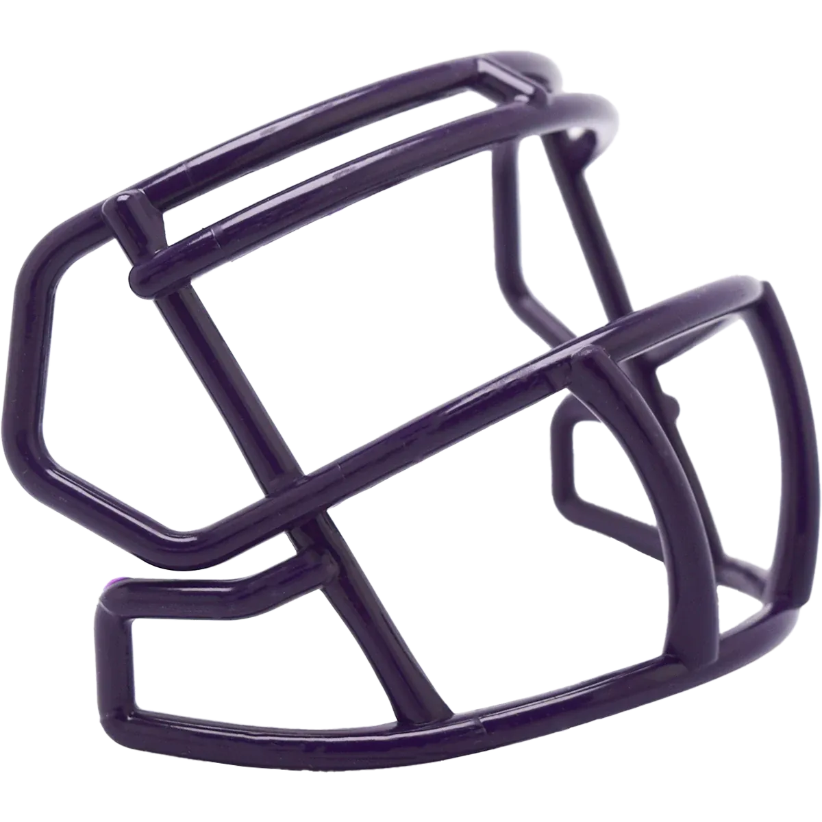 Metal Chrome Mini Facemask for American Football Helmet Display – Collectible Rugby Helmet Accessory