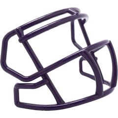 Metal Chrome Mini Facemask for American Football Helmet Display – Collectible Rugby Helmet Accessory