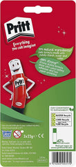 Pritt Glue Stick 22g, Pack of 3 – Child-Safe Craft Glue for School, Office & Art Projects with Strong Hold