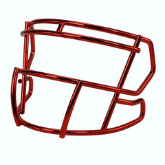 Metal Chrome Mini Facemask for American Football Helmet Display – Collectible Rugby Helmet Accessory