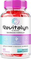 Revitalyn Gummies – Advanced Revitalyn Apple Cider Vinegar Gummies for Beauty, Skin Health, and Body Goals | Delicious ACV Gummy to Support Fitness and Daily Skin Nourishment (60 Gummies)