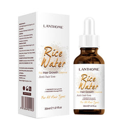 Rice Water Hair Growth Oil & Strengthening Serum – Nourishing Treatment for Thinning, Dry, or Damaged Hair – Promotes Stronger, Thicker, Longer Hair for Men & Women