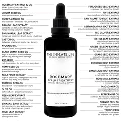 Rosemary Scalp Treatment | Nourish with Rosemary Oil, Strengthen Follicles, Hydrate Scalp, Prevent Hair Loss, Ideal for Healthier Hair - Organic Hair Care Solution