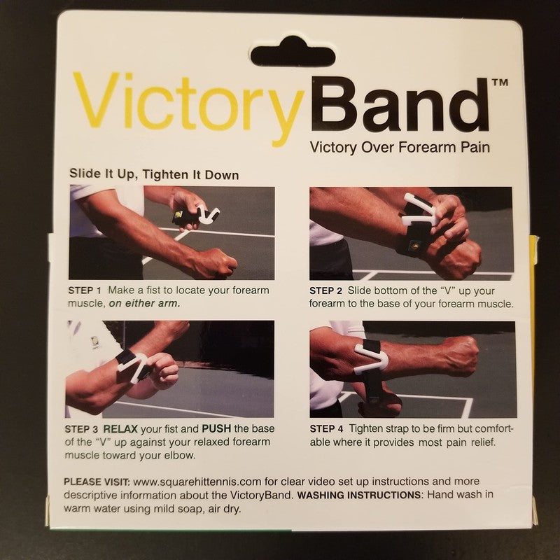 SquareHit VictoryBand Tennis Elbow Support Strap