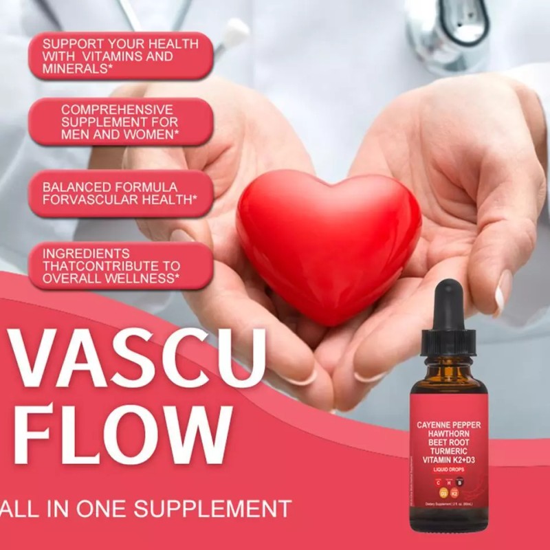 Cayenne Pepper Liquid Drops + Hawthorn Berry Supplement, Vitamin D3 K2 Beet Root Powder, Ceylon Cinnamon, Turmeric Curcumin, Organic Panax Ginseng, Berberine Extract