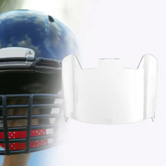 Football Helmet Visor – Durable, Lightweight & Scratch-Resistant Visor for Youth and Adult Helmets – Universal Fit Football Facemask Shield (black)