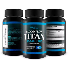 True You Health Blood Flow Titan Boost Pro – Men’s Blood Flow & Circulation Support Supplement
