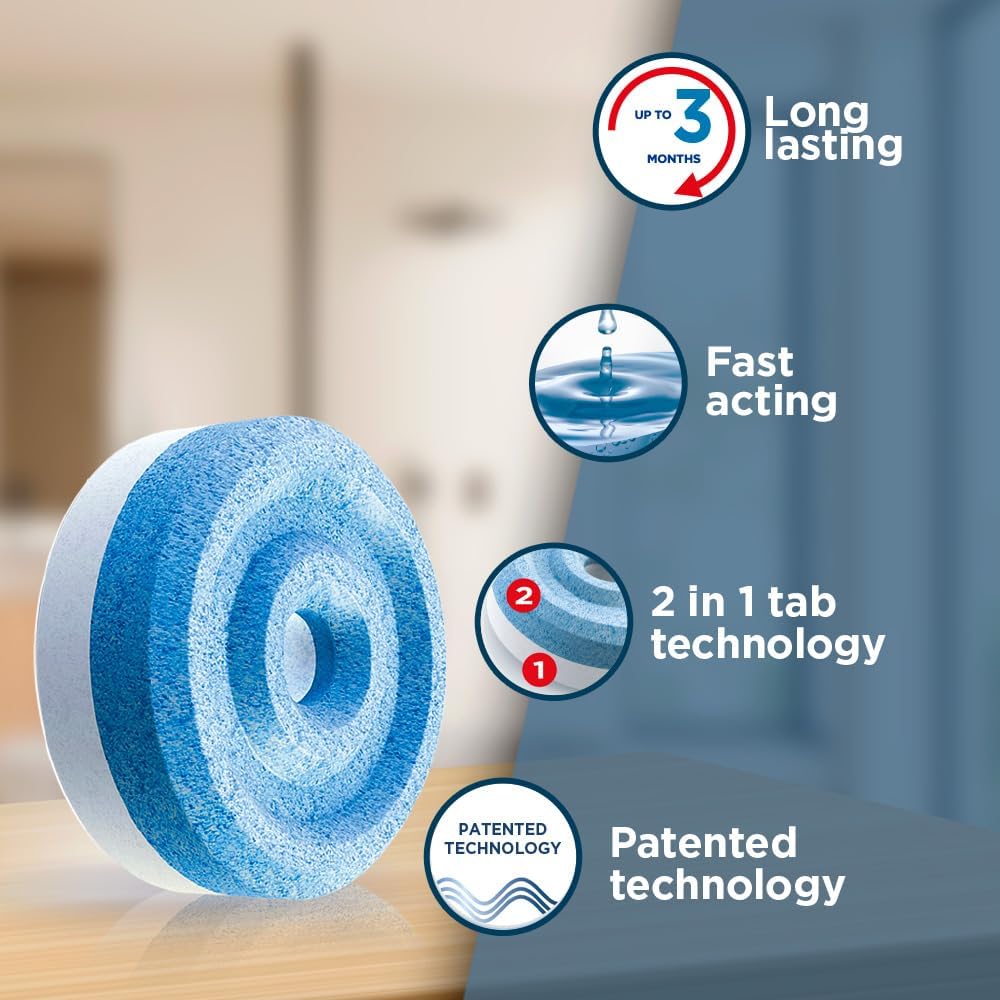 UniBond AERO 360° Moisture Absorber Refills – 4 x 450g Tabs, Ultra-Absorbent & Odour Neutralising, for AERO 360° Dehumidifiers