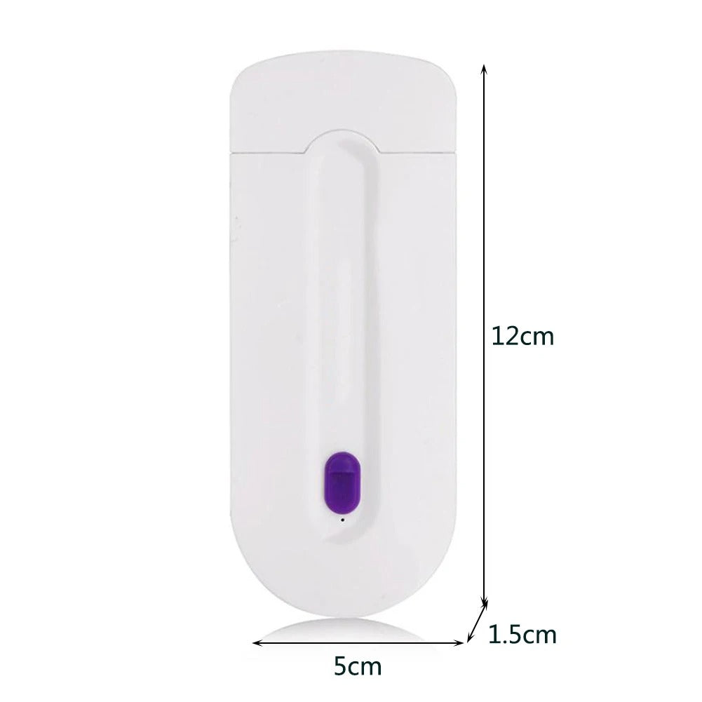 Painless Electric Hair Removal Device for Women – Rechargeable, Portable Shaver & Trimmer for Full Body Use