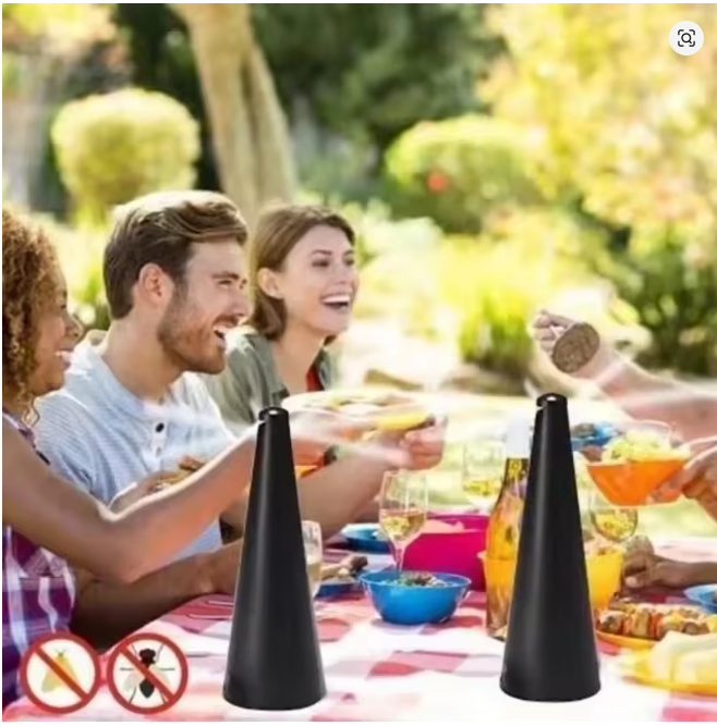 Battery-Powered Mosquito Repellent Fan – Portable Fly and Insect Repeller for Home, Outdoor, and Picnic Pest Control