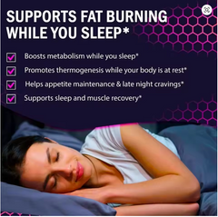 Nighttime Fat-Burning Gummies for Women – Fast Metabolism & Energy Booster