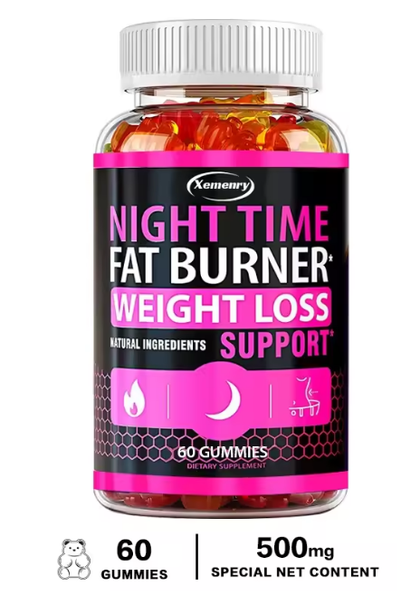 Nighttime Fat-Burning Gummies for Women – Fast Metabolism & Energy Booster