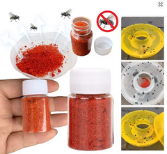 Bait Attracting Flycatcher – Harmless, Non-Toxic & Odorless Mosquito and Fly Killer for Pest Control