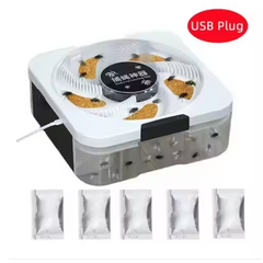 Electric Pest Killer USB Insect Catcher – Automatic Fly Trap, Pest Repeller & Control Device for Indoor/Outdoor Use